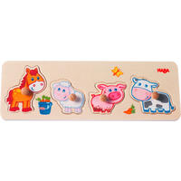 GREIFPUZZLE - Multicolor, Basics, Holz (10/30cm) - Haba