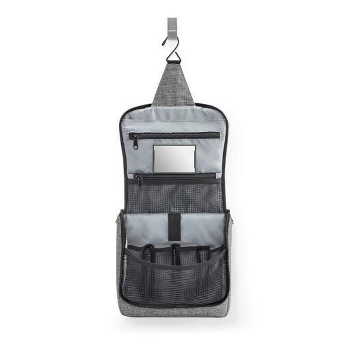 TORBA ZA KOZMETIKO - siva, Basics, umetna masa (23/20/10cm) - Reisenthel
