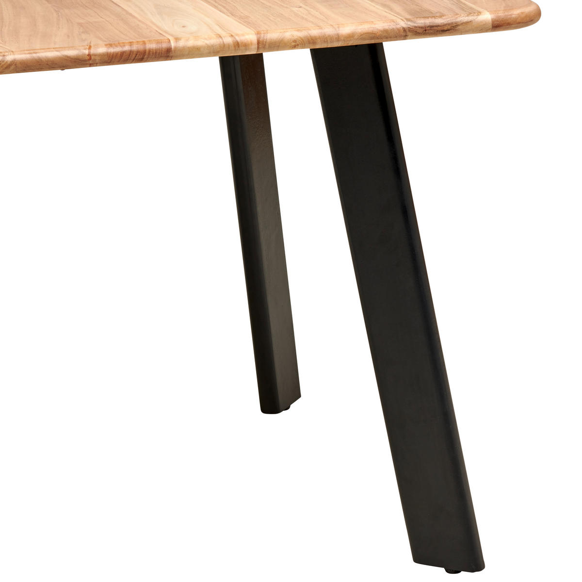 STOL ZA BLAGOVAONICU  crna, boje bagrema  drvo      - boje bagrema/crna, Moderno, drvo (90/76/90cm) - Livetastic