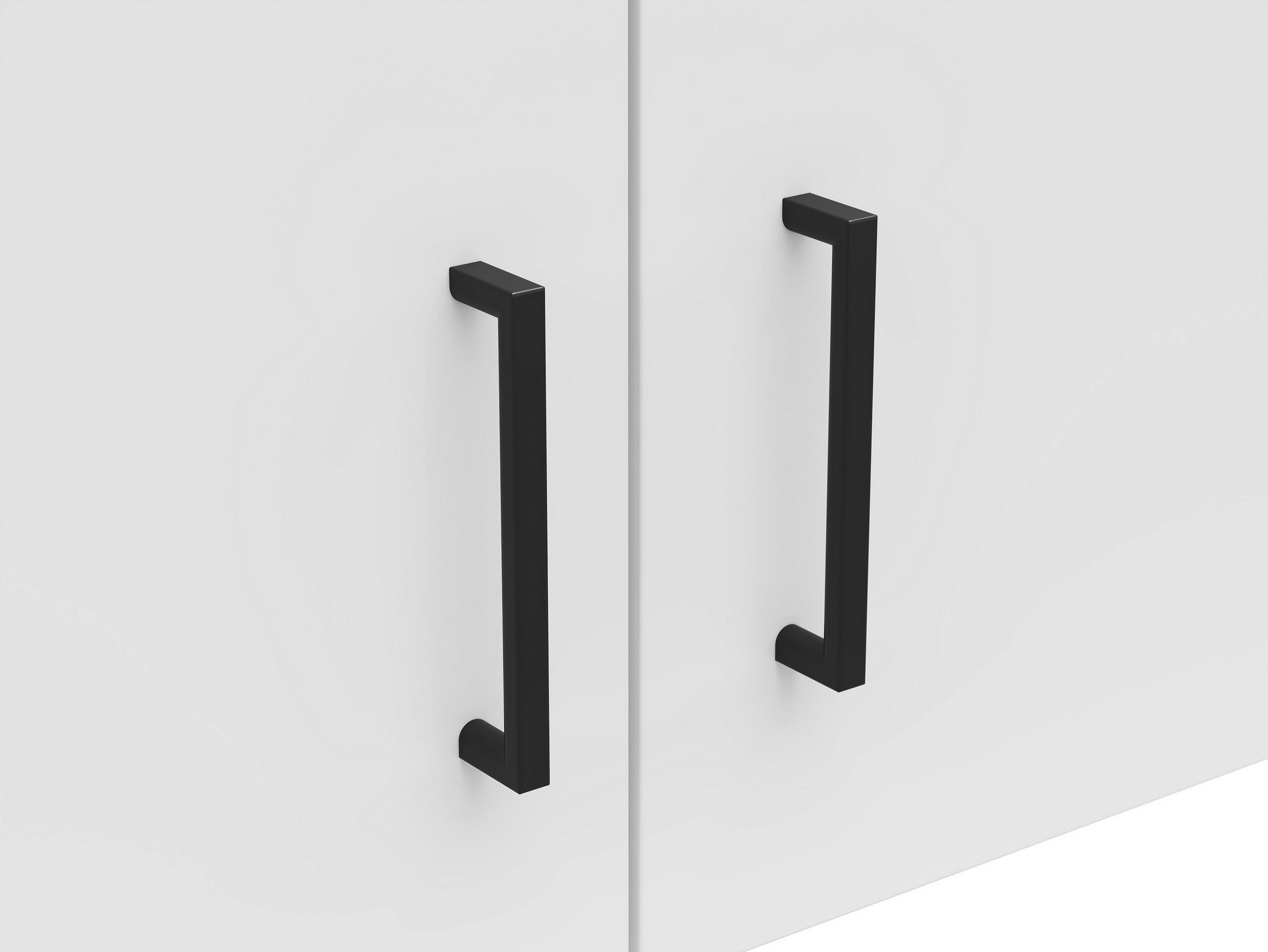 NADSTAVEC NA SKRIŇU, biela, 80/35/52 cm - čierna/biela, Modern, kompozitné drevo/plast (80/35/52cm) - Carryhome