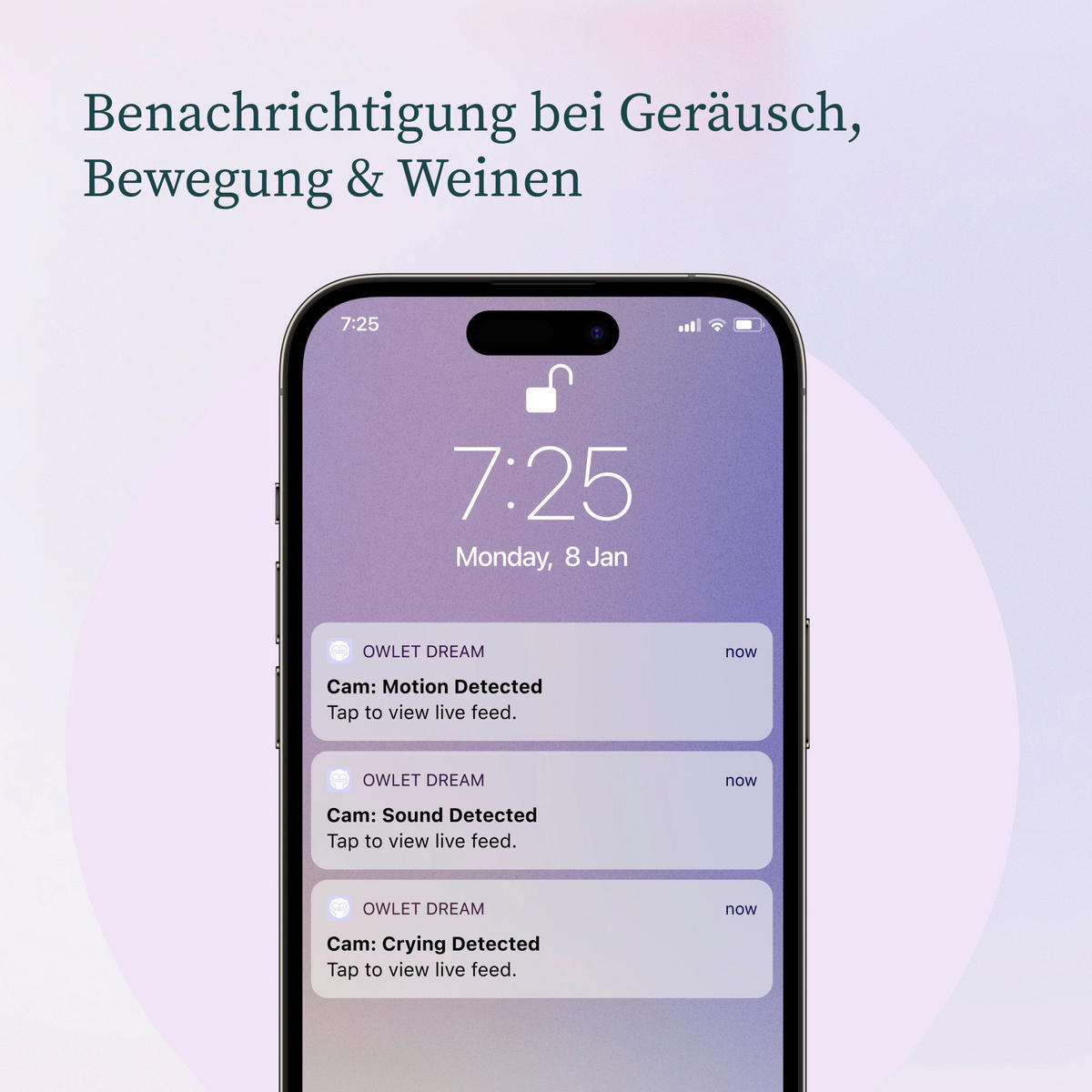 BABYPHONE - Mintgrün, Basics, Kunststoff/Textil (0.220kg) - Owlet