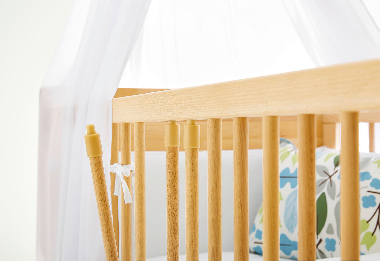 BABYZIMMER NATURA 3-teilig  - Buchefarben, Natur, Holz - Pinolino