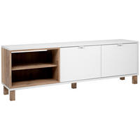 TV-ELEMENT 150/50/35 cm  - Weiß, Design, Holzwerkstoff/Metall (150/50/35cm) - MID.YOU