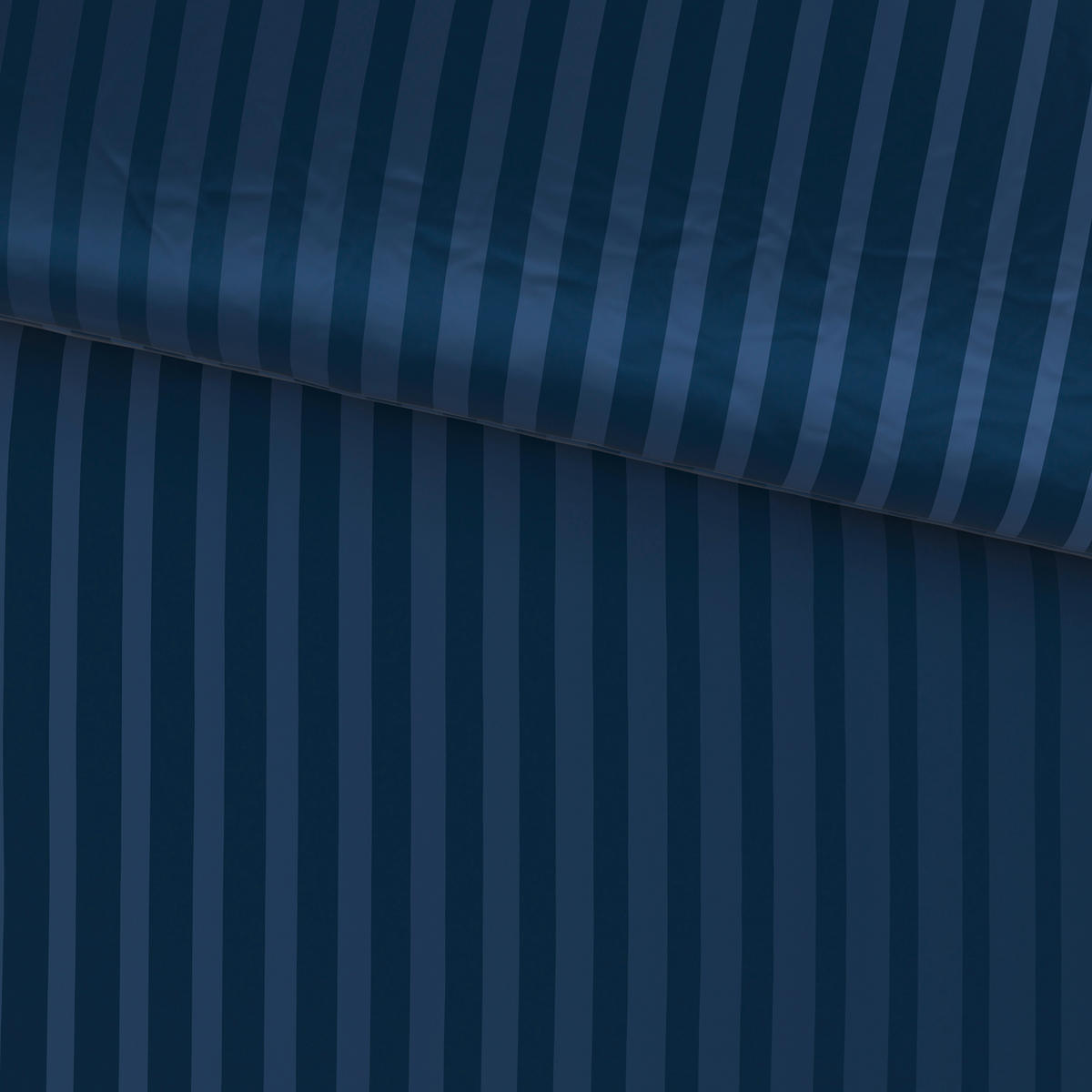 POVLEČENÍ, satén, tmavě modrá, 140/200 cm - tmavě modrá, textil (140/200cm) - Dieter Knoll