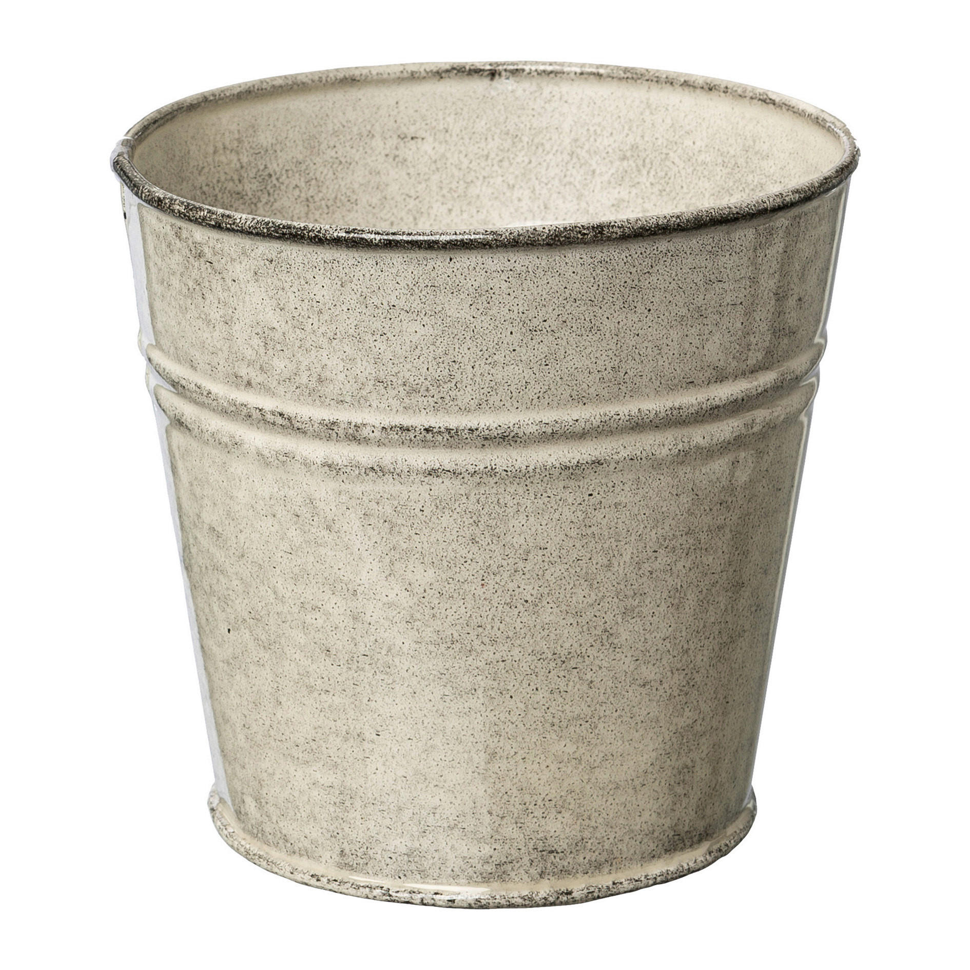 ÜBERTOPF   - Creme, Basics, Metall (10/11cm)
