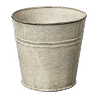 ÜBERTOPF   - Creme, Basics, Metall (10/11cm)