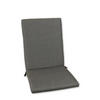 SESSELAUFLAGE Uni  - Graphitfarben, Design, Textil (50/4/109cm)