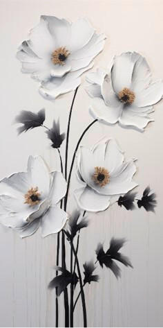 XXXL OBRAZ NA KOVU, květiny, 30/60/2 cm