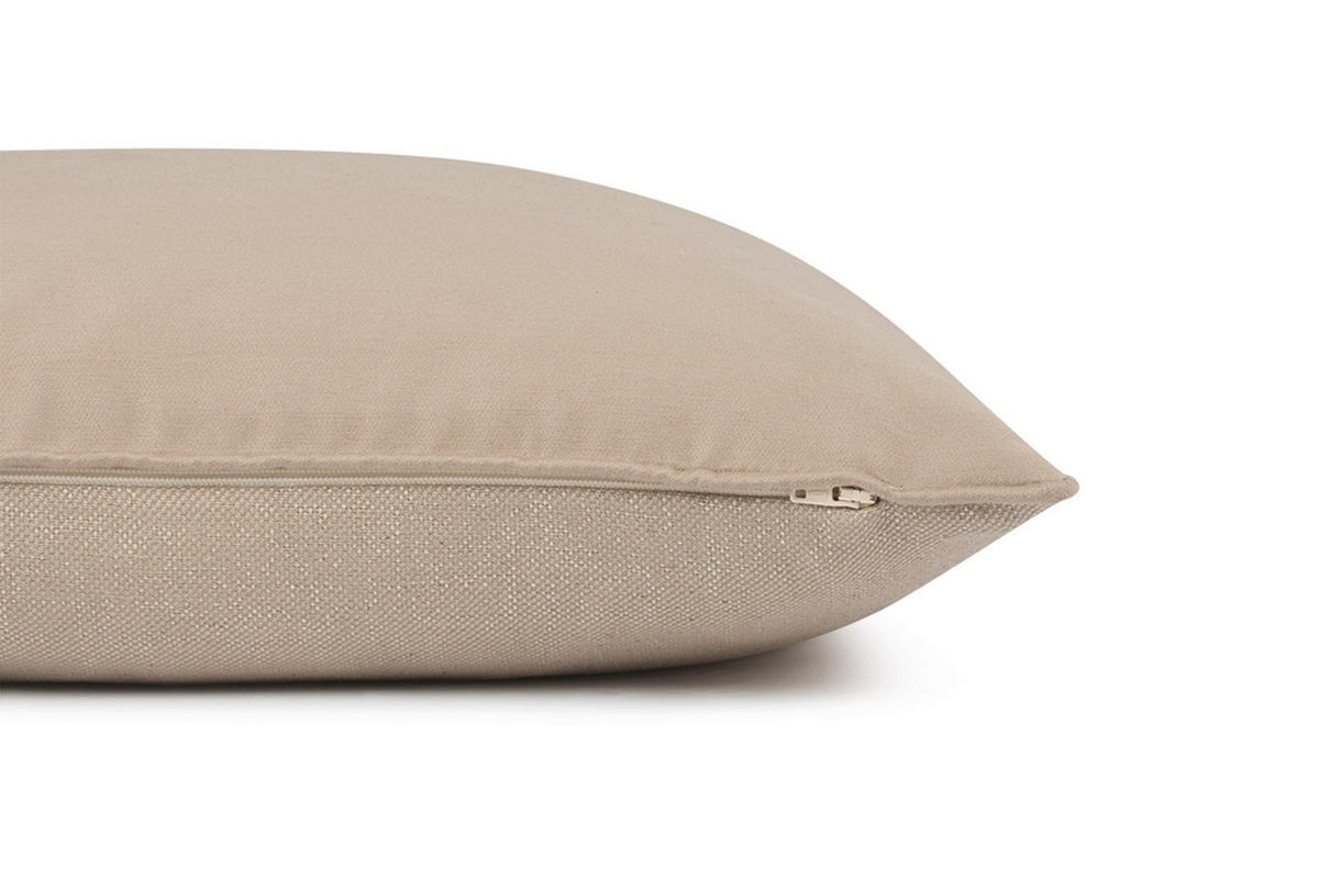 KISSENHÜLLE SW-Soft 45/45 cm  - Sandfarben/Greige, Basics, Textil (45/45cm) - Schöner Wohnen