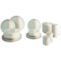 TAFELSERVICE Creme, Beige, Salbeigrün PastelPop Green 8-teilig 4 Personen  - Salbeigrün/Beige, Basics, Keramik - Villeroy & Boch