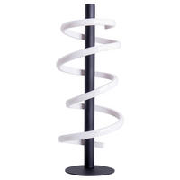 LED-TISCHLEUCHTE  15/50 cm    - Chromfarben/Schwarz, Design, Kunststoff/Metall (15/50cm) - Näve