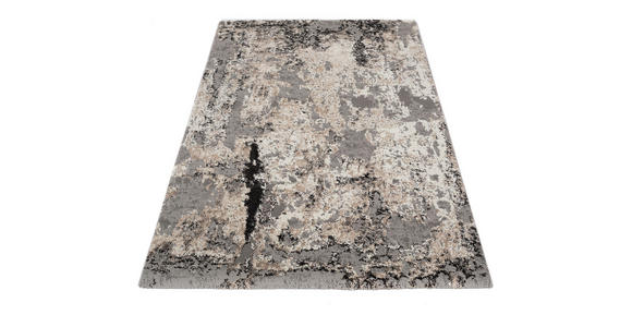 VINTAGE-TEPPICH 65/130 cm Timeline Quantum Hellgrau - Hellgrau, Design, Textil (65/130cm) - Novel
