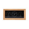 WECKER   - Schwarz, Basics, Holz (26/13/13cm) - Karlsson