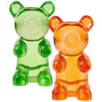 DEKOBÄR - Orange, Design, Kunststoff (12/20/11cm) - Ambia Home