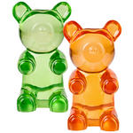 DEKOBÄR - Orange, Design, Kunststoff (12/20/11cm) - Ambia Home