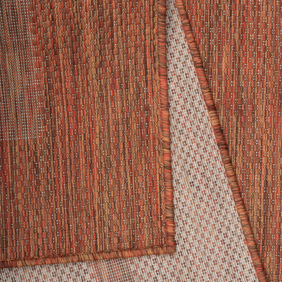 FLACHWEBETEPPICH 120/170 cm Relax Kupferfarben  - Kupferfarben, Basics, Textil (120/170cm) - Novel