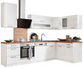 Küchenkombination Weiß   - Weiß, ROMANTIK / LANDHAUS (280/160cm) - Ondega