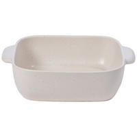 AUFLAUFFORM Keramik Feinsteinzeug  - Creme, Basics, Keramik (31/31/8cm) - Costa Nova