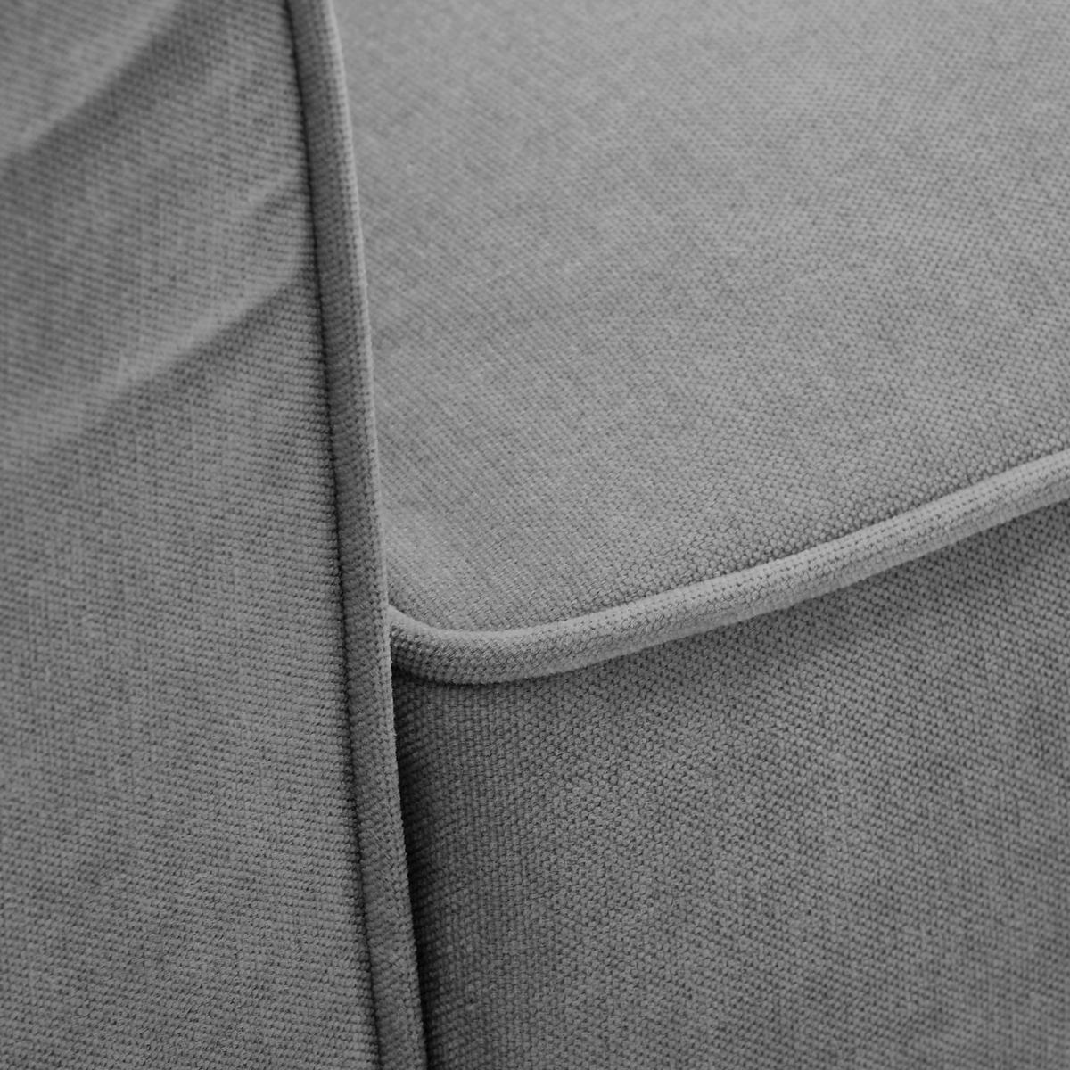 3-SITZER-SOFA  in Chenille Grau  - Schwarz/Grau, KONVENTIONELL, Kunststoff/Textil (226/88/86cm) - Carryhome