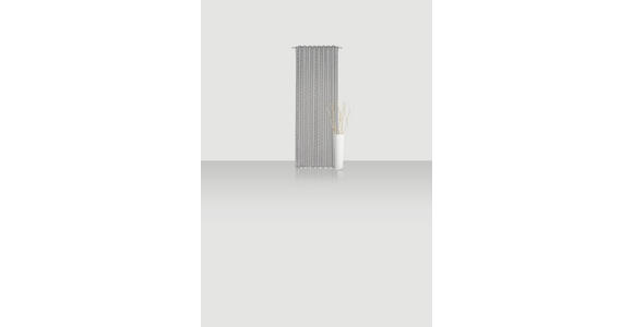 FERTIGVORHANG halbtransparent - Hellgrau, Design, Textil (140/255cm) - Novel