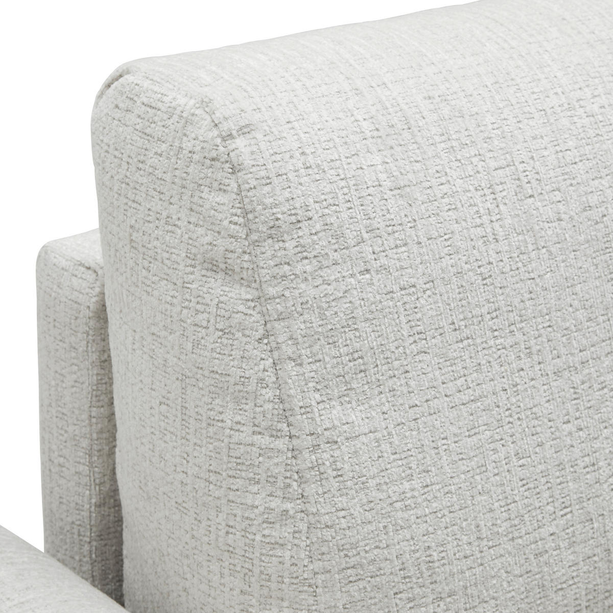 3-SITS SOFFA i vävt tyg cremefärgad  - svart/cremefärgad, Modern, trä/textil (183/85/92cm) - MID.YOU