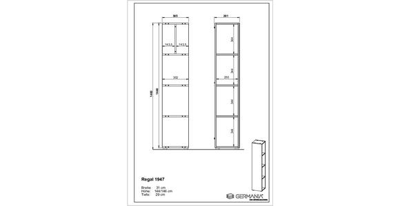 BADEZIMMERREGAL 31/144/29 cm  - Silberfarben/Schwarz, MODERN, Glas/Holzwerkstoff (31/144/29cm) - Xora