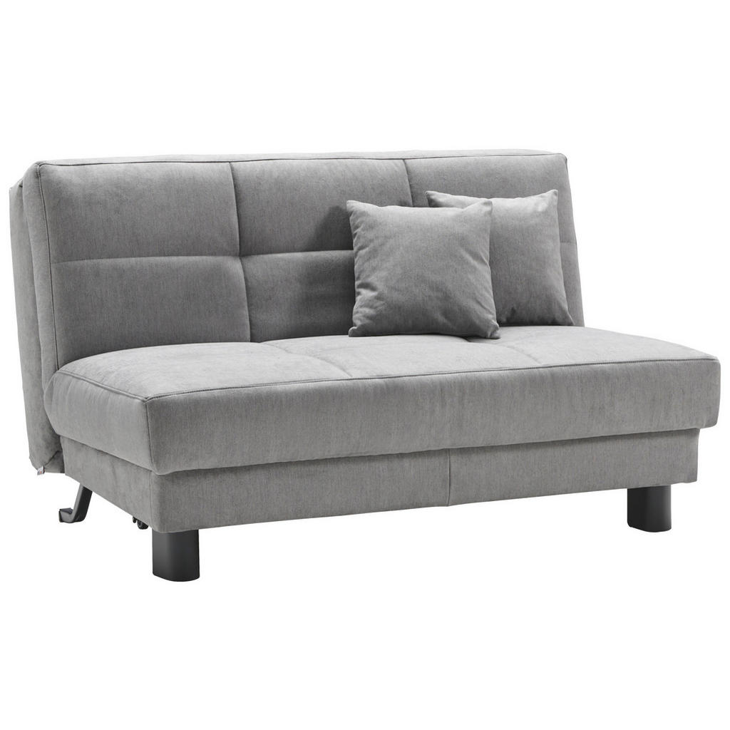Thumbnail - Carryhome Schlafsofa, Grau, Textil, 2-Sitzer, Füllung: Polyester, 145x85x100 cm, Made in Germany, Liegefunktion, Kinder-...