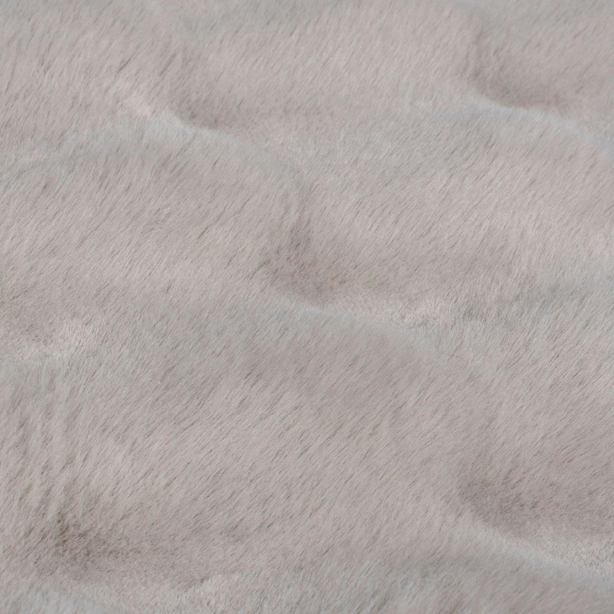 WEBTEPPICH 160/230 cm WAFFLE FAUX FUR Grau  - Grau, KONVENTIONELL, Textil (160/230cm)