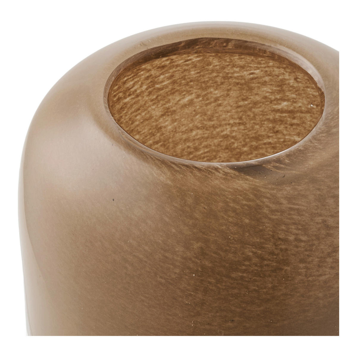 LJUSSTAKE  - ljusbrun, Basics, glas (8/8/7,5cm)
