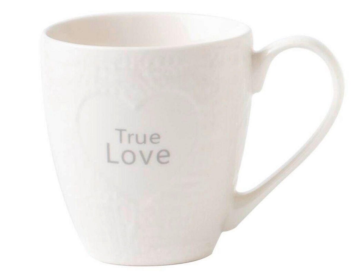 ŠOLJA ZA KAFU    530 ml      - bela, Trendi, keramika - Landscape