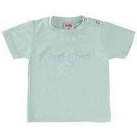 BABYTRÖJA NATURE  - mintgrön, Basics, naturmaterial (74null) - Avelia