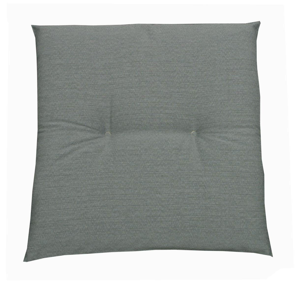 GARTENSITZKISSEN in Grau  - Grau, Basics, Textil (48/48/5cm)