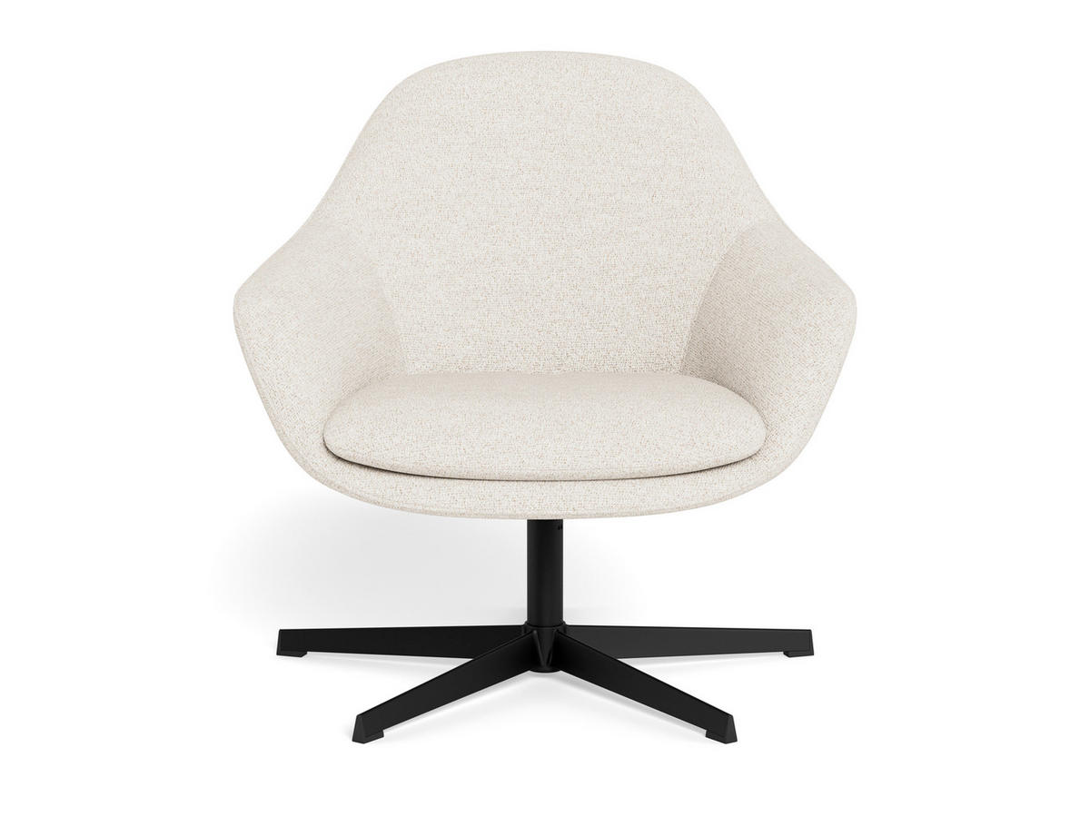 FÅTÖLJ i metall, textil svart, beige  - beige/svart, Modern, metall/textil (74/81/72cm) - Livetastic