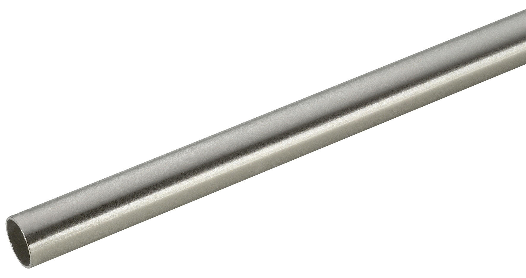 RUNDSTANGE 160 cm - Edelstahlfarben, Basics, Metall (160cm) - Homeware