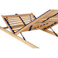 LATTENROST 90/200 cm Kopfteil, Fußteil, Mittelzone verstellbar, Birke  - Birkefarben/Buchefarben, Basics, Holz/Kunststoff (90/200cm) - Sleeptex