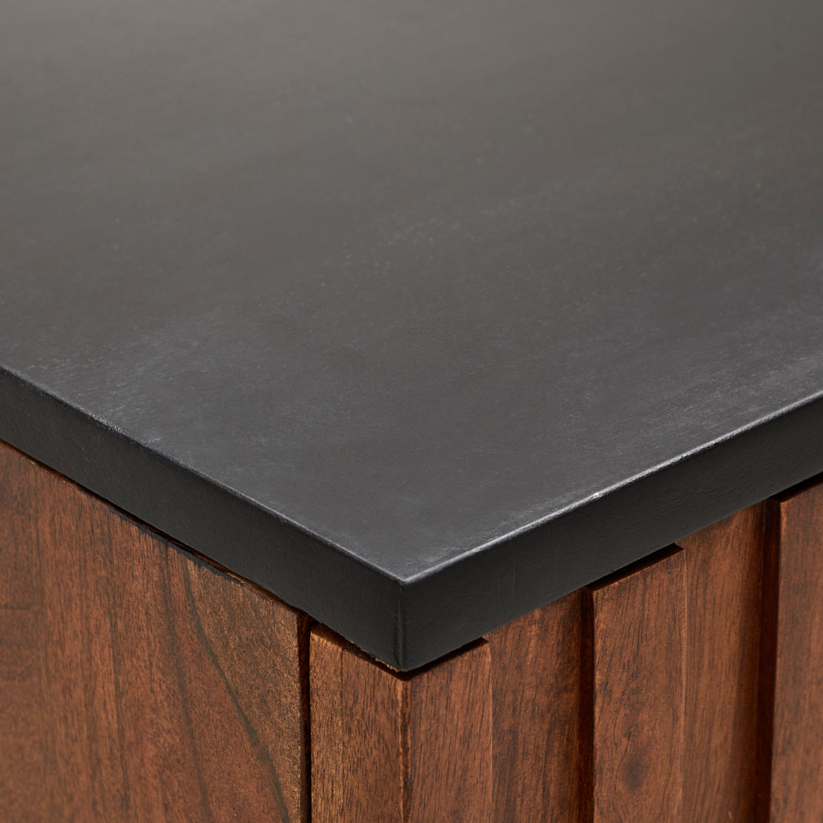 HIGHBOARD  in 100/140/40 cm  - Walnussfarben/Schwarz, LIFESTYLE, Holz/Holzwerkstoff (100/140/40cm) - MID.YOU