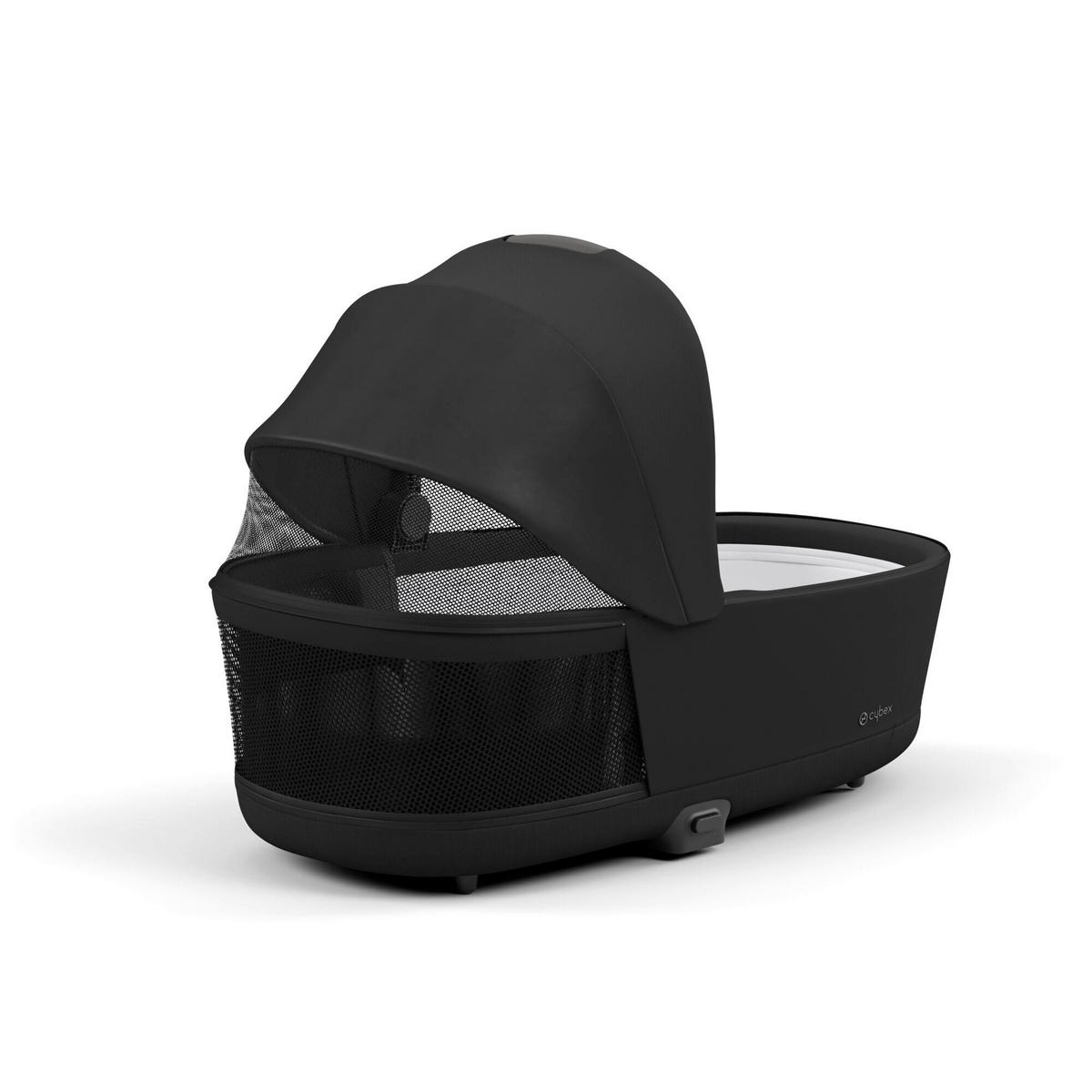 LIEGEWANNE Priam Lux  - Schwarz/Weiß, Trend, Textil (87,5/48/60cm) - Cybex