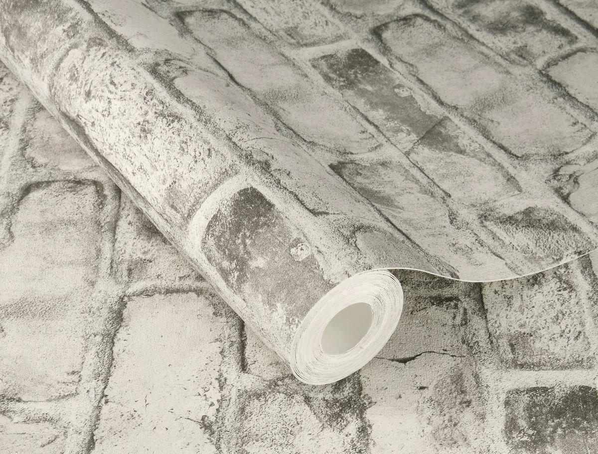 TAPETE - Grau, Natur, Textil (600/53cm) - Tesa