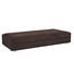 SCHLAFSOFA Chenille Dunkelbraun - Chromfarben/Dunkelbraun, Design, Textil/Metall (212/84/100cm)