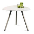 BEISTELLTISCH 50/50/40 cm Grau Freiform  - Grau, Design, Metall (50/50/40cm) - Xora