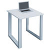 SCHREIBTISCH 80/50/76 cm  in Weiß  - Weiß, MODERN, Holzwerkstoff/Metall (80/50/76cm) - MID.YOU