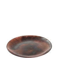 DEKORAČNÍ TALÍŘ - šedá/starorůžová, Natur, sklo (32,00/2,00/32,00cm) - Leonardo
