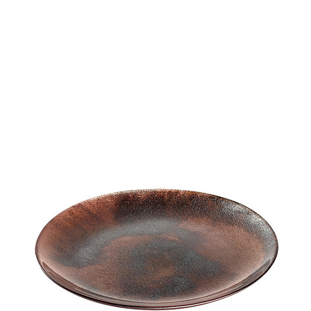 DEKORAČNÍ TALÍŘ - šedá/starorůžová, Natur, sklo (32,00/2,00/32,00cm) - Leonardo