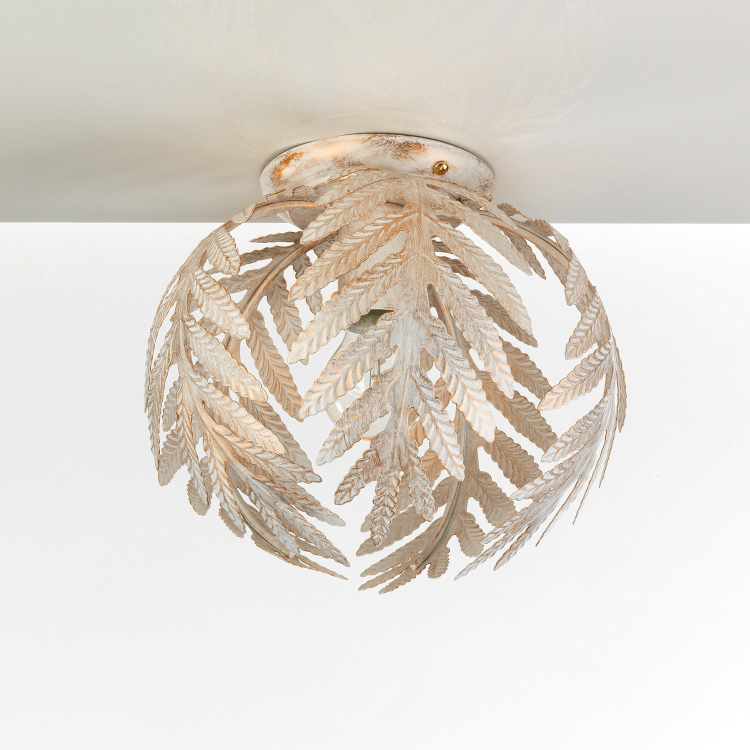 DECKENLEUCHTE 25/23 cm   - Weiß, KONVENTIONELL, Metall (25/23cm)