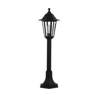VENKOVNÍ STOJACÍ LAMPA, 19,5/17/100 cm - černá, Basics, plast/sklo (19,5/17/100cm)