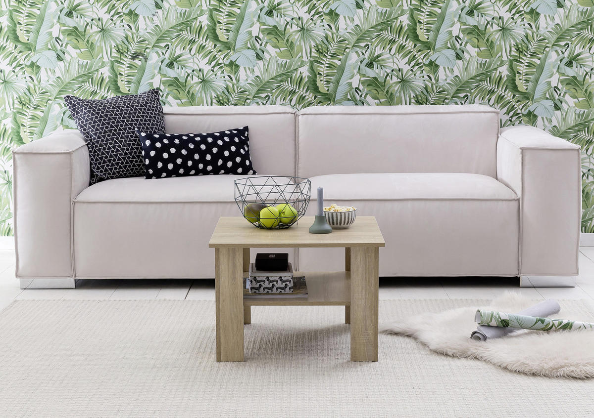 KLUB STOLIĆ boje hrasta  drvni materijal  - boje hrasta, Konvencionalno, drvni materijal (60/60/42cm) - MID.YOU