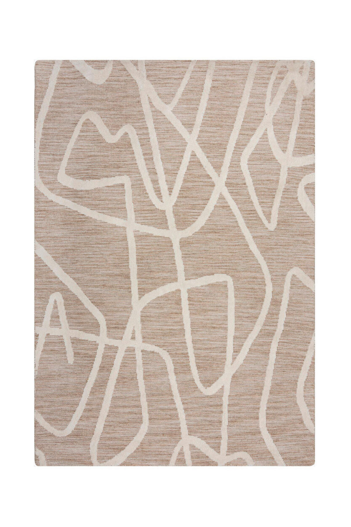 WEBTEPPICH 120/170 cm Beige  - Beige, MODERN, Textil (120/170cm) - Xora