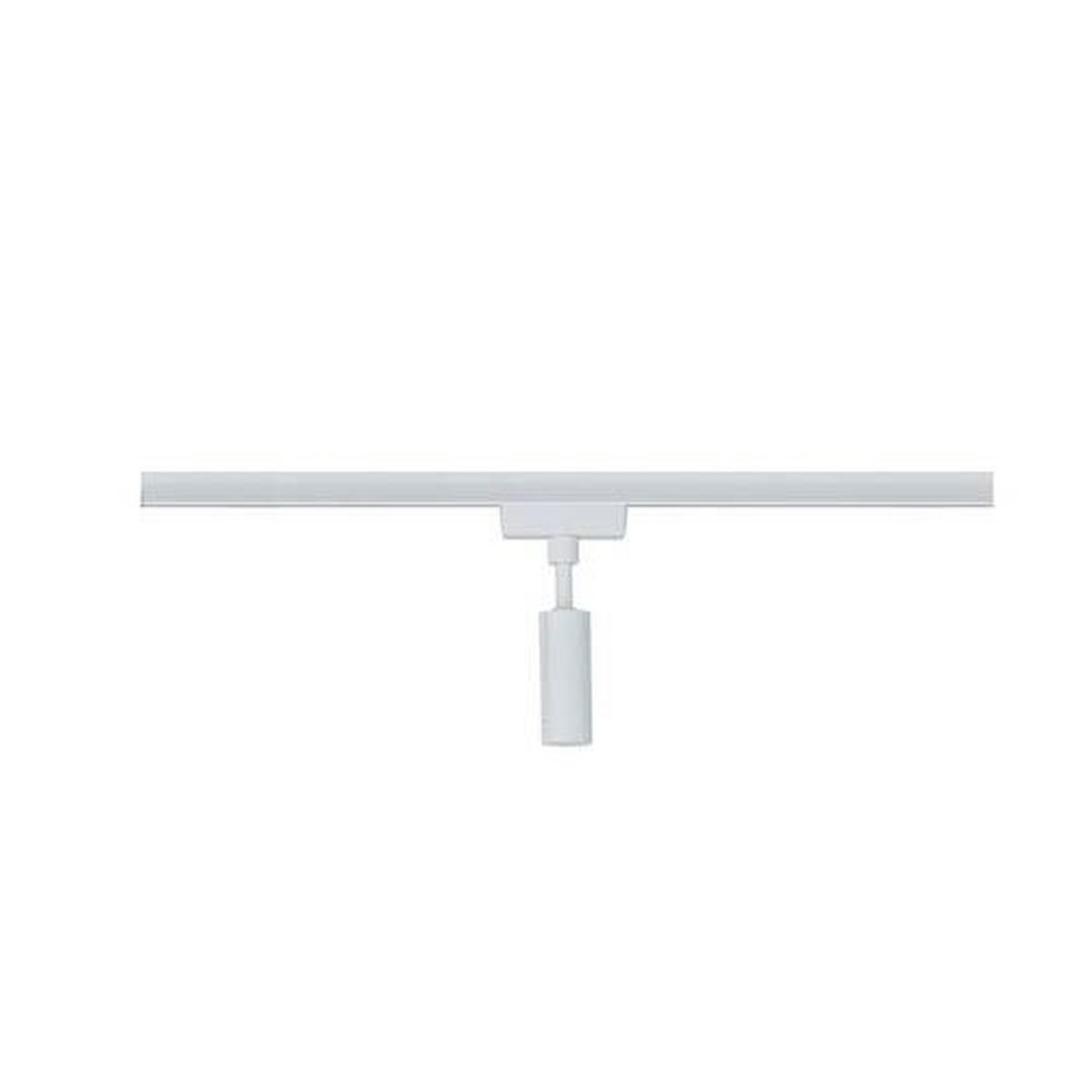 SCHIENENSYSTEM-ADAPTER 2,3/12,4 cm   - Chromfarben, Basics, Kunststoff/Metall (2,3/12,4cm) - Paulmann