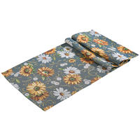 TISCHLÄUFER SONNENBLUME 43/140 cm  - Multicolor, KONVENTIONELL, Textil (43/140cm) - Esposa