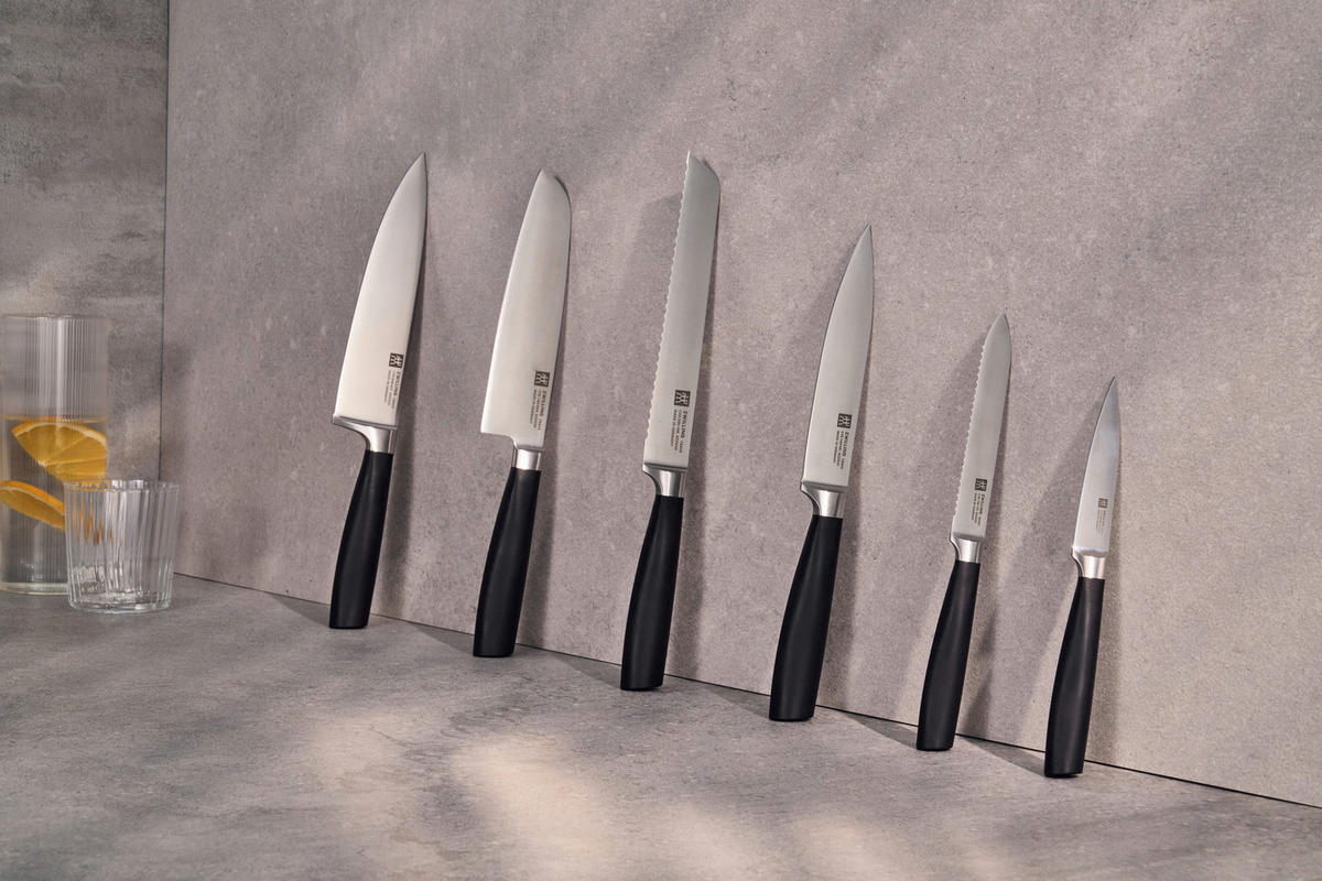 GARNIERMESSER Signature  - Edelstahlfarben/Schwarz, Basics, Kunststoff/Metall (37,5/8,5/2,8cm) - Zwilling